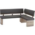 Eckbank Eiche - Eichefarben/Anthrazit, MODERN, Holzwerkstoff/Textil (180/89,9/140cm) Eckbank Eiche - Eichefarben/Anthrazit, MODERN, Holzwerkstoff/Textil (180/89,9/140cm)