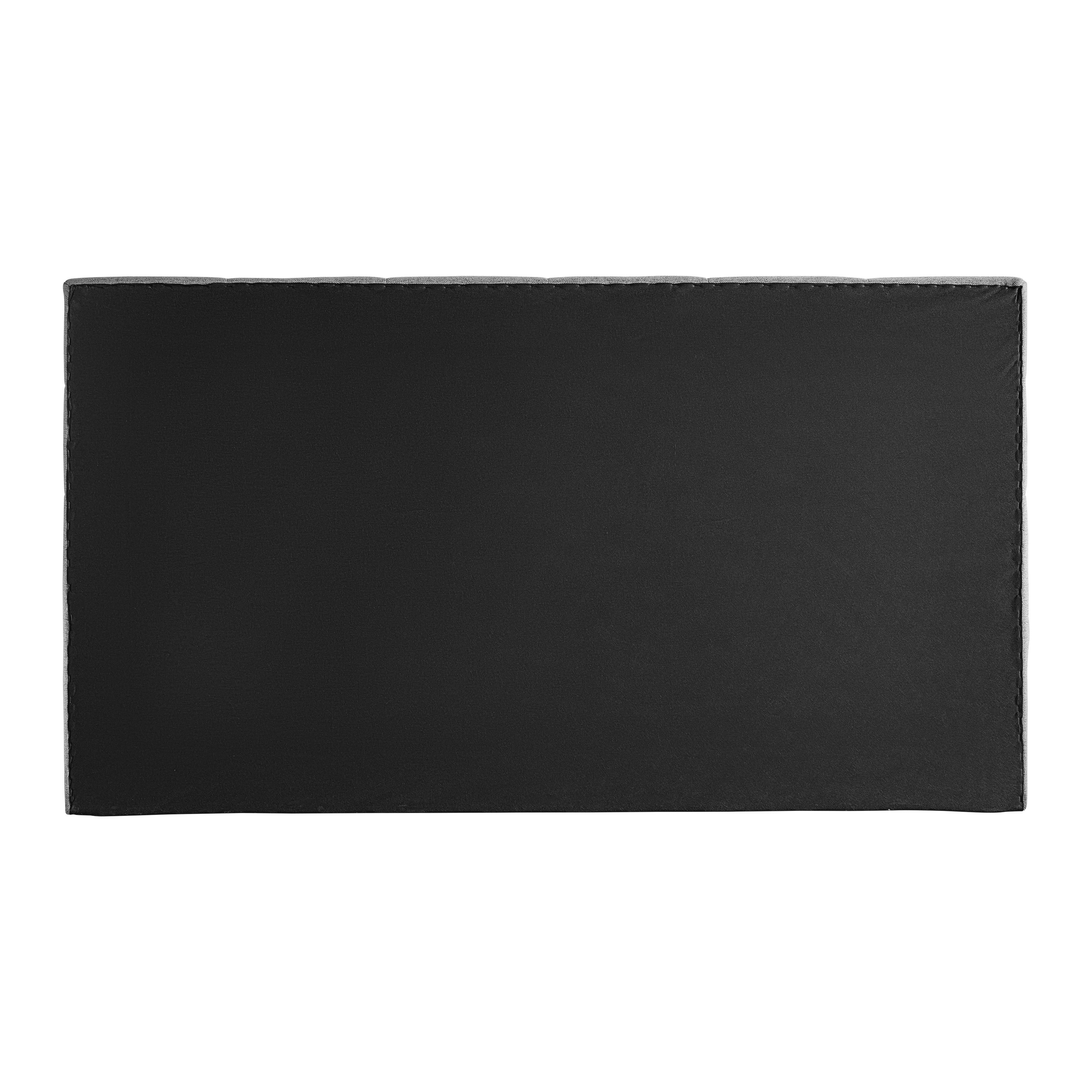 BOXSÄNG MARSELIE - grå/svart, Modern, trä/textil (200/200cm) - Bessagi Home