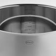 Kochtopf Rösle - Klar/Silberfarben, KONVENTIONELL, Glas/Metall (24/13cm) - Rösle