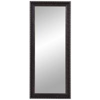 Oglindă KARMA IV - maro închis, Modern, plastic/sticlă (48/112cm) - Modern Living