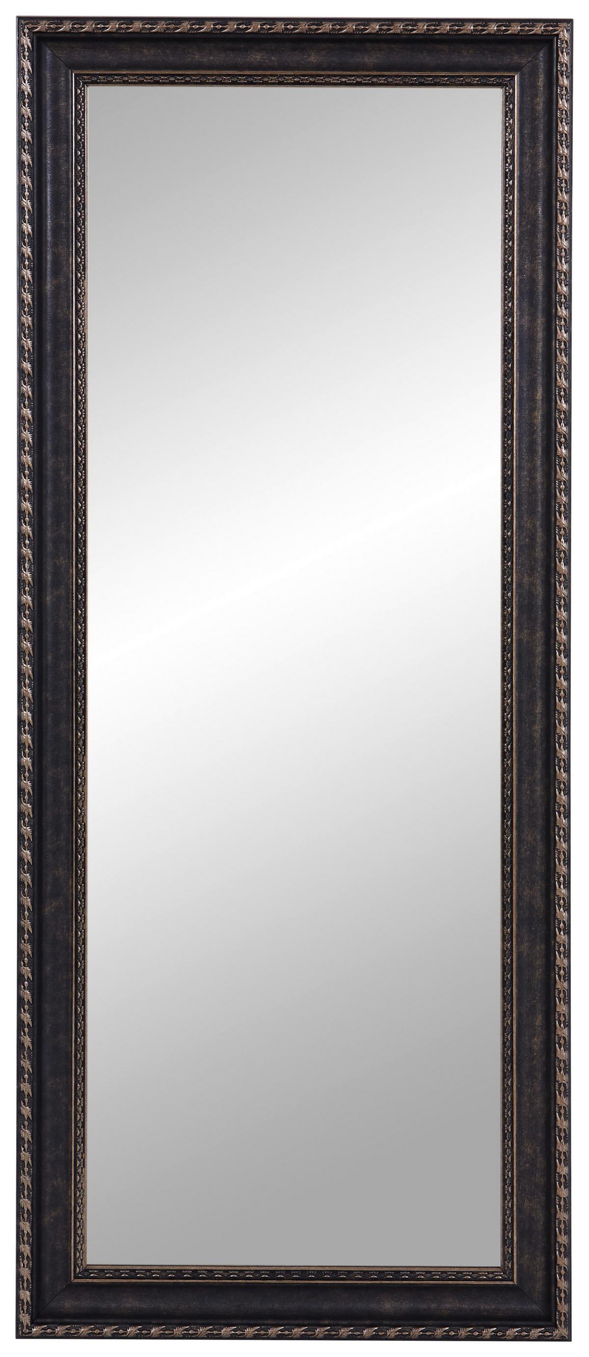 Oglindă KARMA IV - maro închis, Modern, plastic/sticlă (48/112cm) - Modern Living