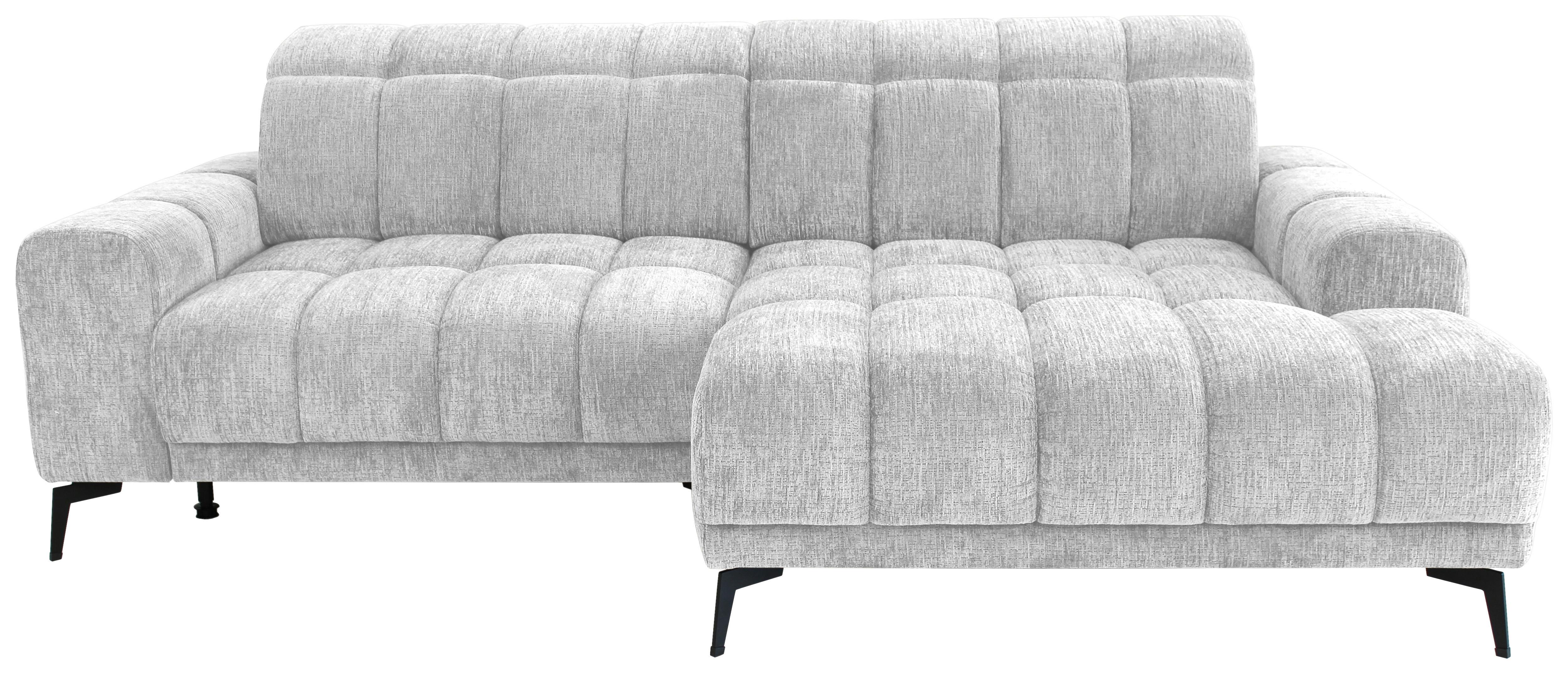 Kutna Garnitura Laya - srebrne boje/boje senfa, Moderno, tekstil (250/155cm) - Premium Living