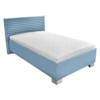 Tapecirani Krevet Como - bijela/boje kroma, drvo/tekstil (120/200cm)