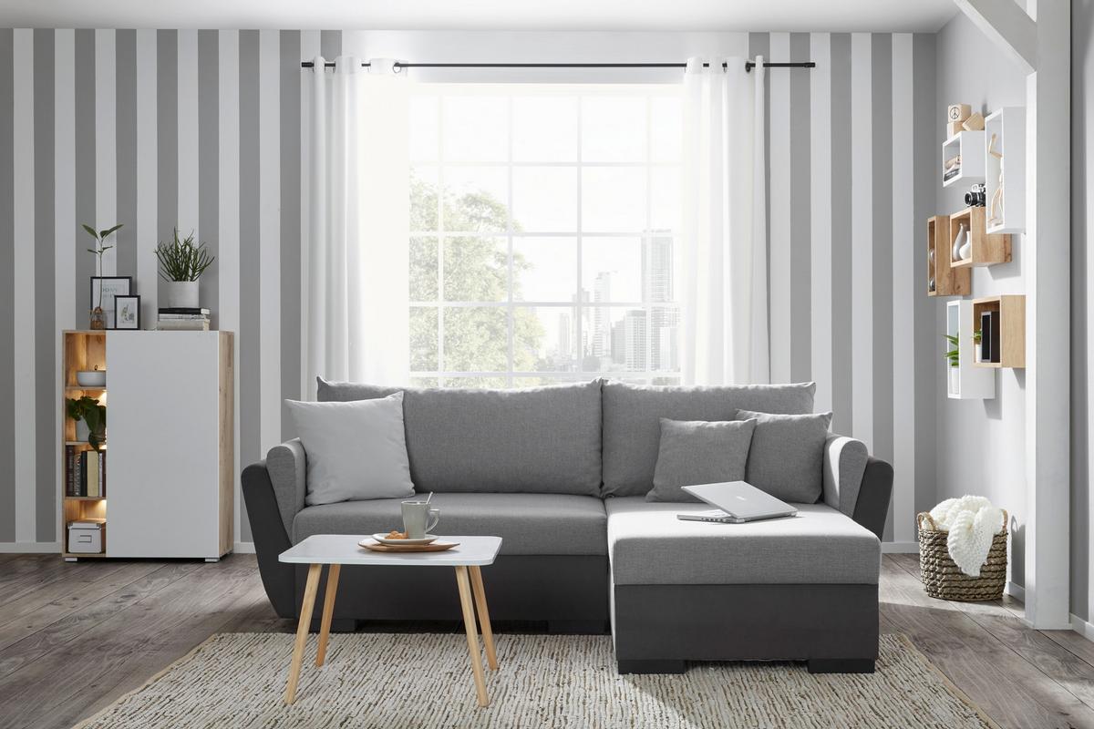 Couchtisch Anouk in Weiß - Weiß/Kieferfarben, MODERN, Holz/Holzwerkstoff (60/60/40cm) - Based