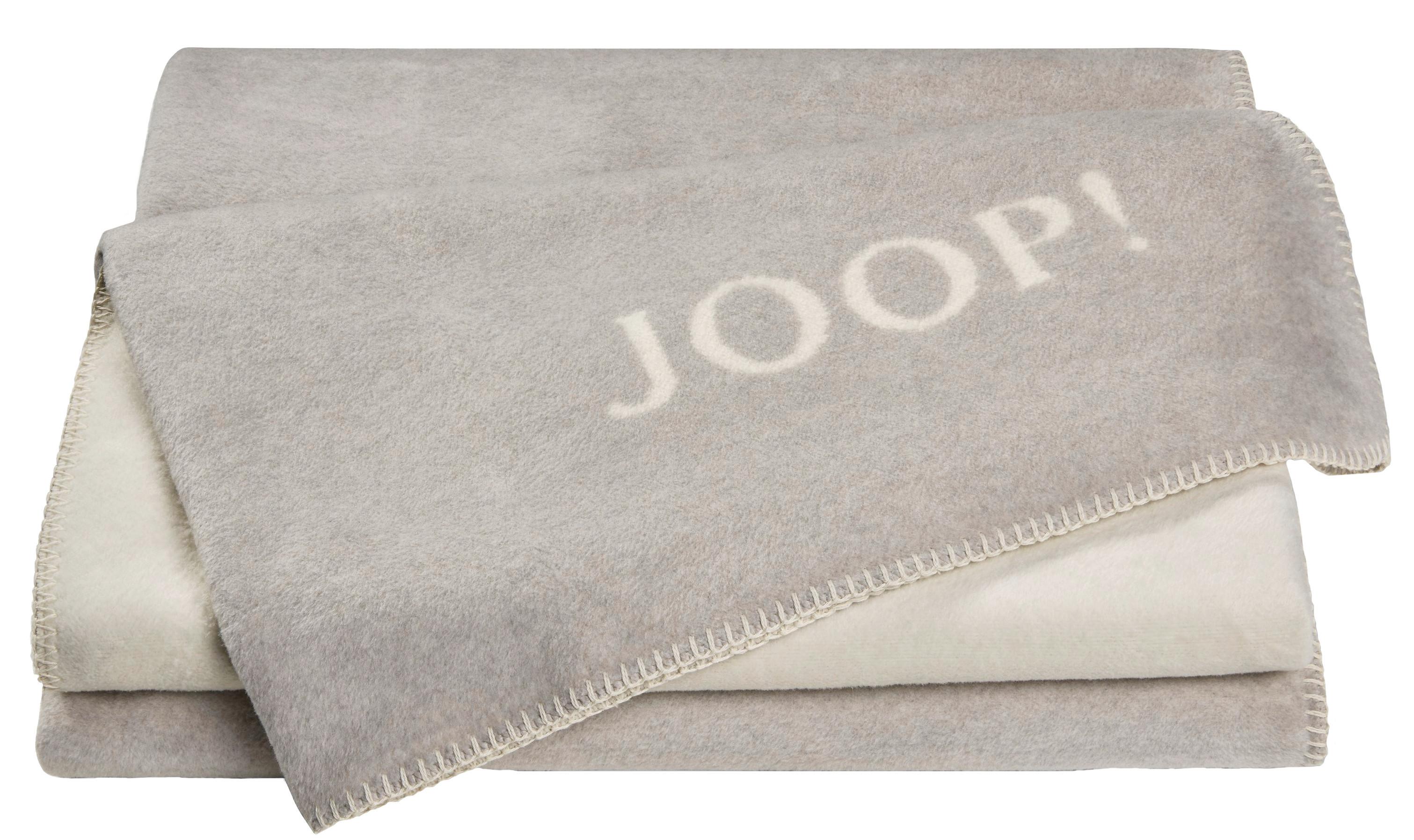 KOC DOMOWY JOOP! UNI DOUBLEFACE - beżowy/jasnoszary, Basics, tkanina (150/200cm) - Joop!