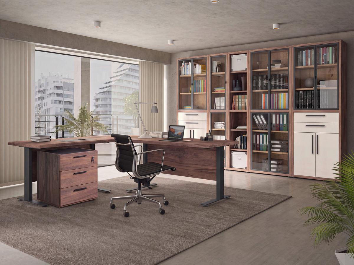 Kutna Spojna Ploča Rilega - boje oraha, Moderno, drvni materijal (80/3,8/80cm) - Modern Living