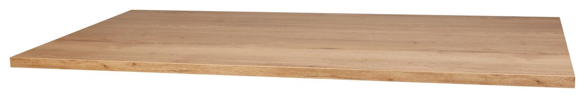 Arbeitsplatte APD 60 Eiche ca. 210cm - Eichefarben, MODERN, Holzwerkstoff (210/4/60cm) - Nobilia