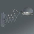Wandleuchte Matti in Grau, max. 40 Watt - Grau, LIFESTYLE, Metall (57/5/23cm) - MÖMAX modern living