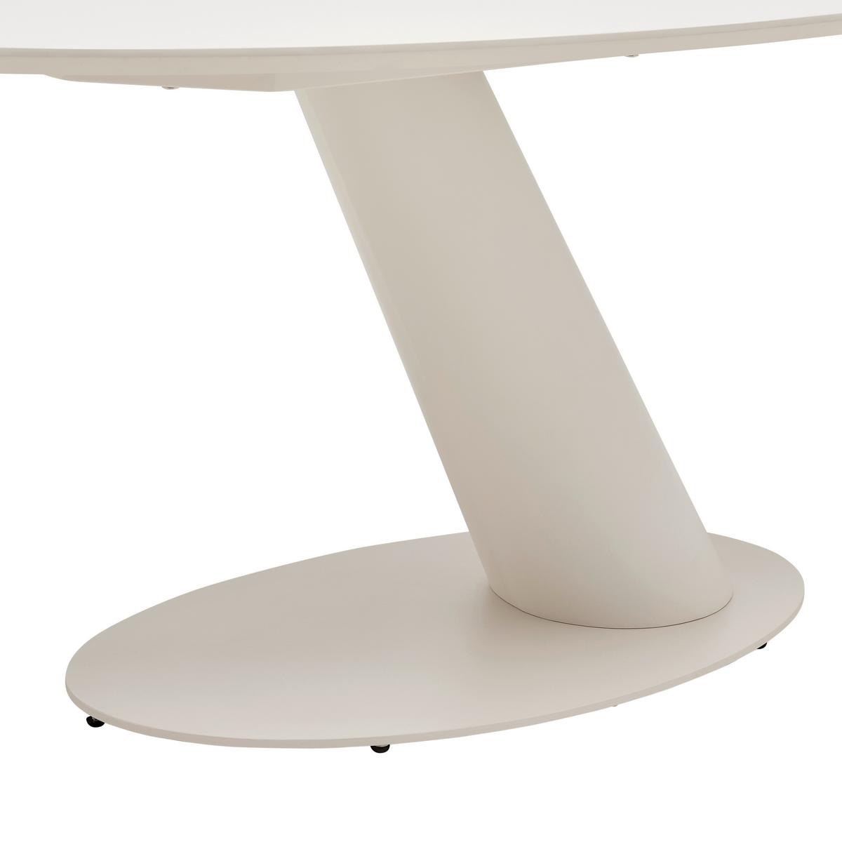 Esstisch Steven Beige matt - Beige, Design, Holzwerkstoff/Metall (180/95/76cm) - Mömax