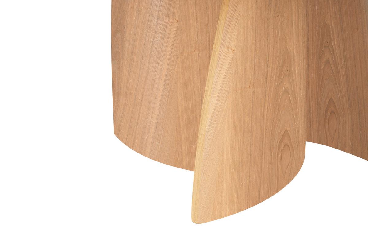 Jedilna Miza Atlas, Barva Hrasta, Ø 120 - barve hrasta, Moderno, leseni material/les (120/75cm) - Livetastic