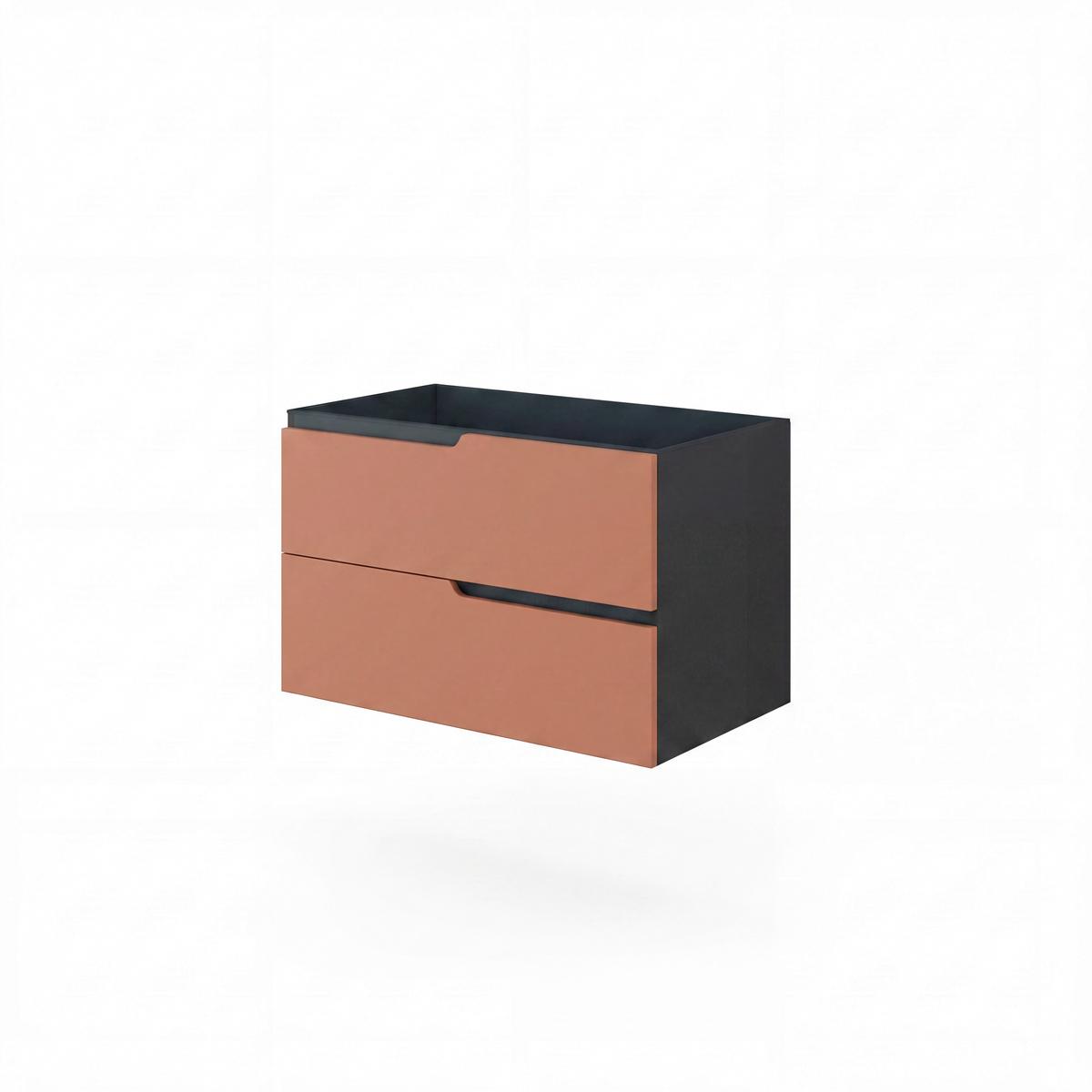 Element Ispod Umivaonika Winter - crna/antracit, Moderno, drvni materijal (80/51/46cm)