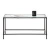 SOFFBORD LEON - svart/transparent, Modern, metall/glas (80/40/40cm) - Mömax