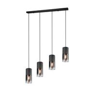 LAMPA WISZĄCA 310600432 ROBIN - czarny, Design, metal/szkło (80,5/10/23-150cm) - Trio Leuchten