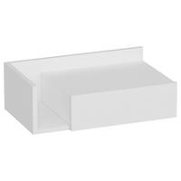 NACHTTISCH HEPHAISTOS - Weiss, Design, Holzwerkstoff (60/21,4/35cm) - MID.YOU