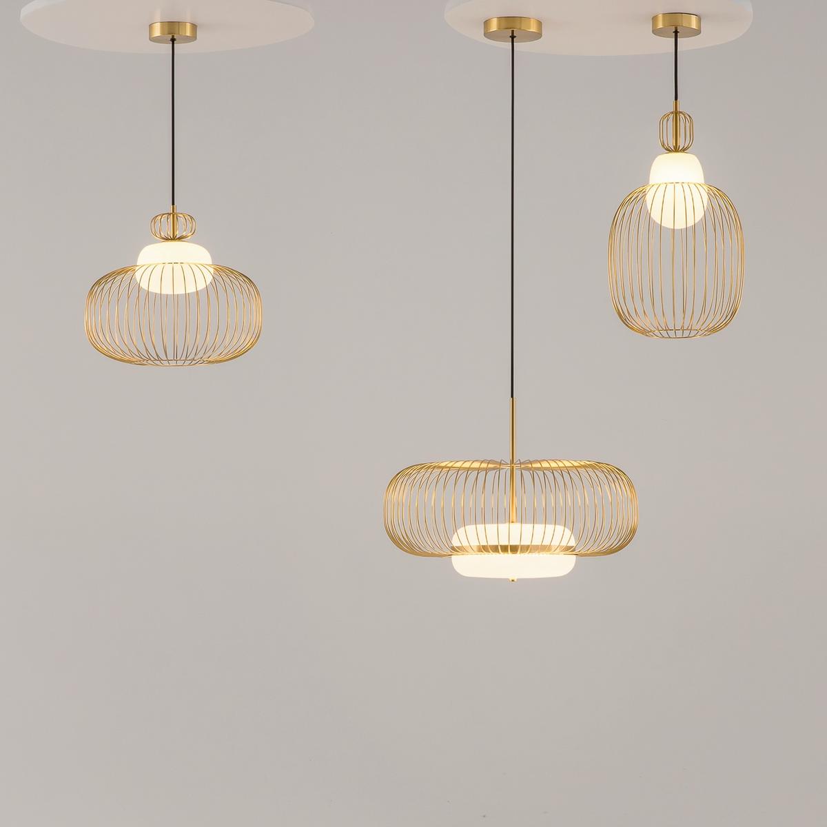 Pendelleuchte Mod376pl-L30g3k - Messingfarben, Design, Metall (50/337cm) - MAYTONI
