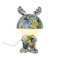 LED-Dekoleuchte Lea Multicolor max. 2,5 Watt - Chromfarben/Multicolor, MODERN, Kunststoff/Metall (17/17/30cm) - Mömax