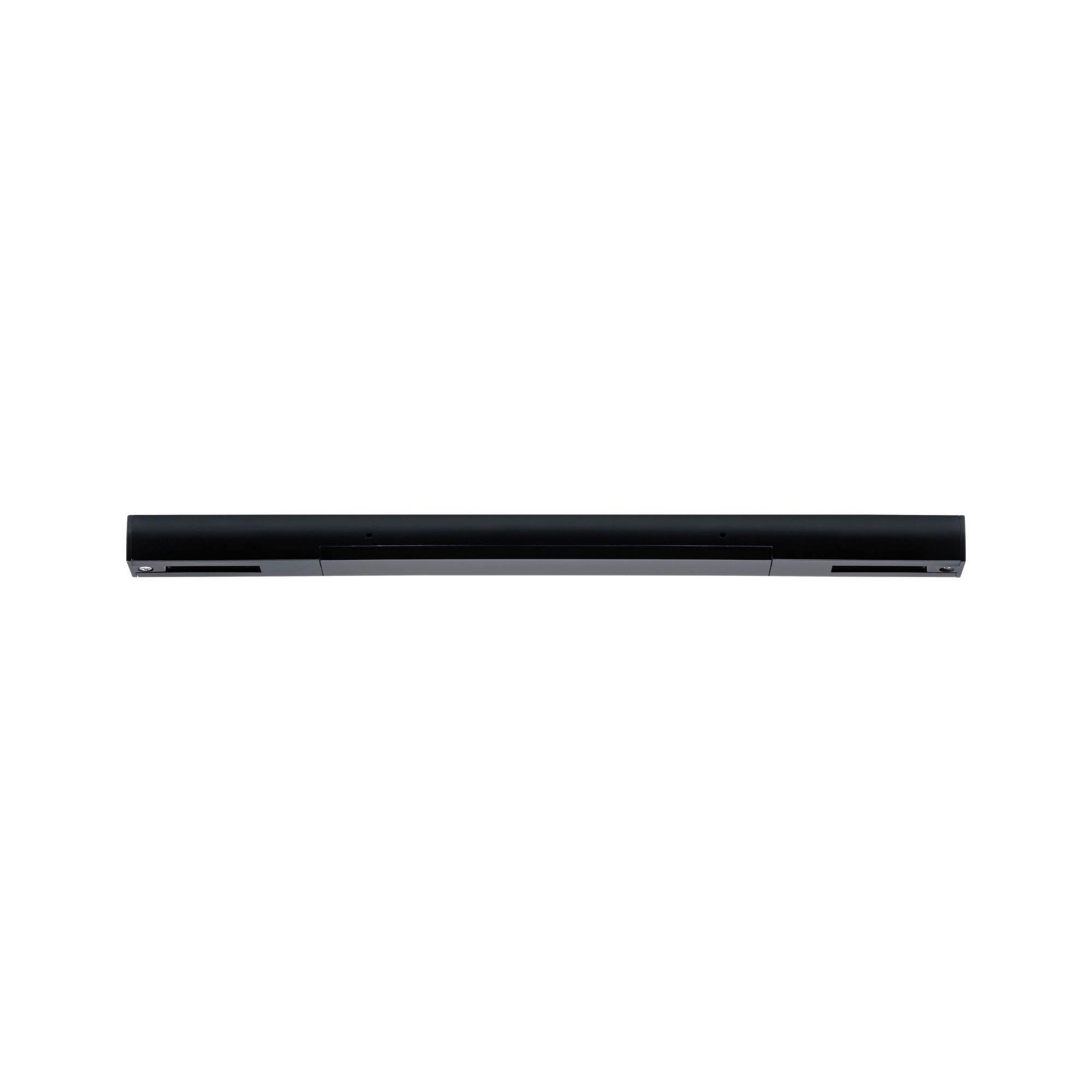 Schienensystem-Einspeiser Urail in Schwarz - Schwarz, Design, Kunststoff (30,4/1,8/1,8cm) - Paulmann