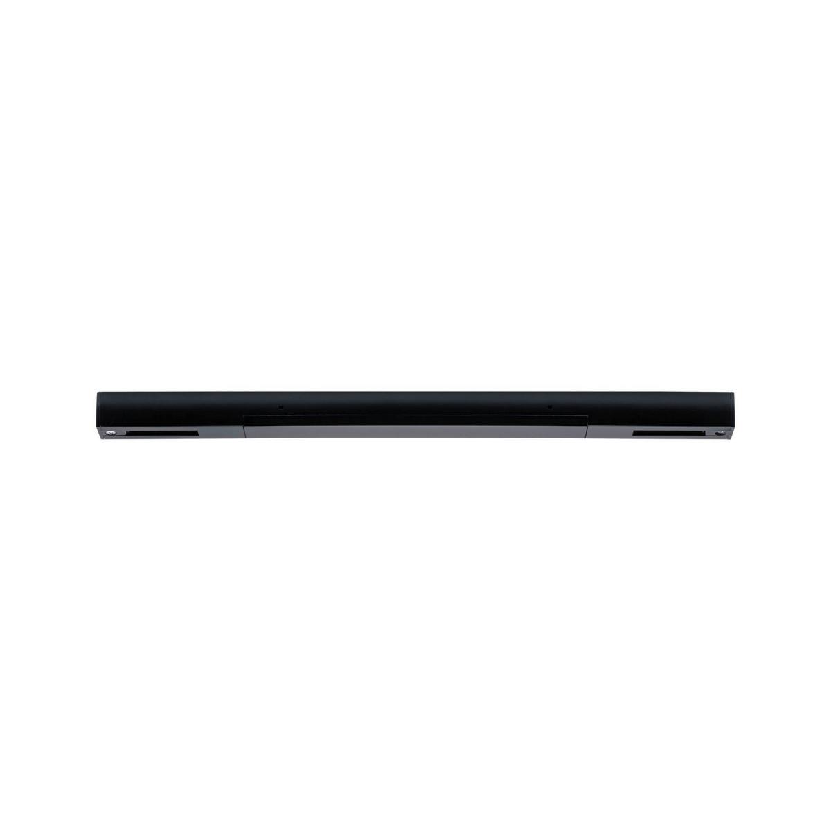 Schienensystem-Einspeiser Urail in Schwarz - Schwarz, Design, Kunststoff (30,4/1,8/1,8cm) - Paulmann