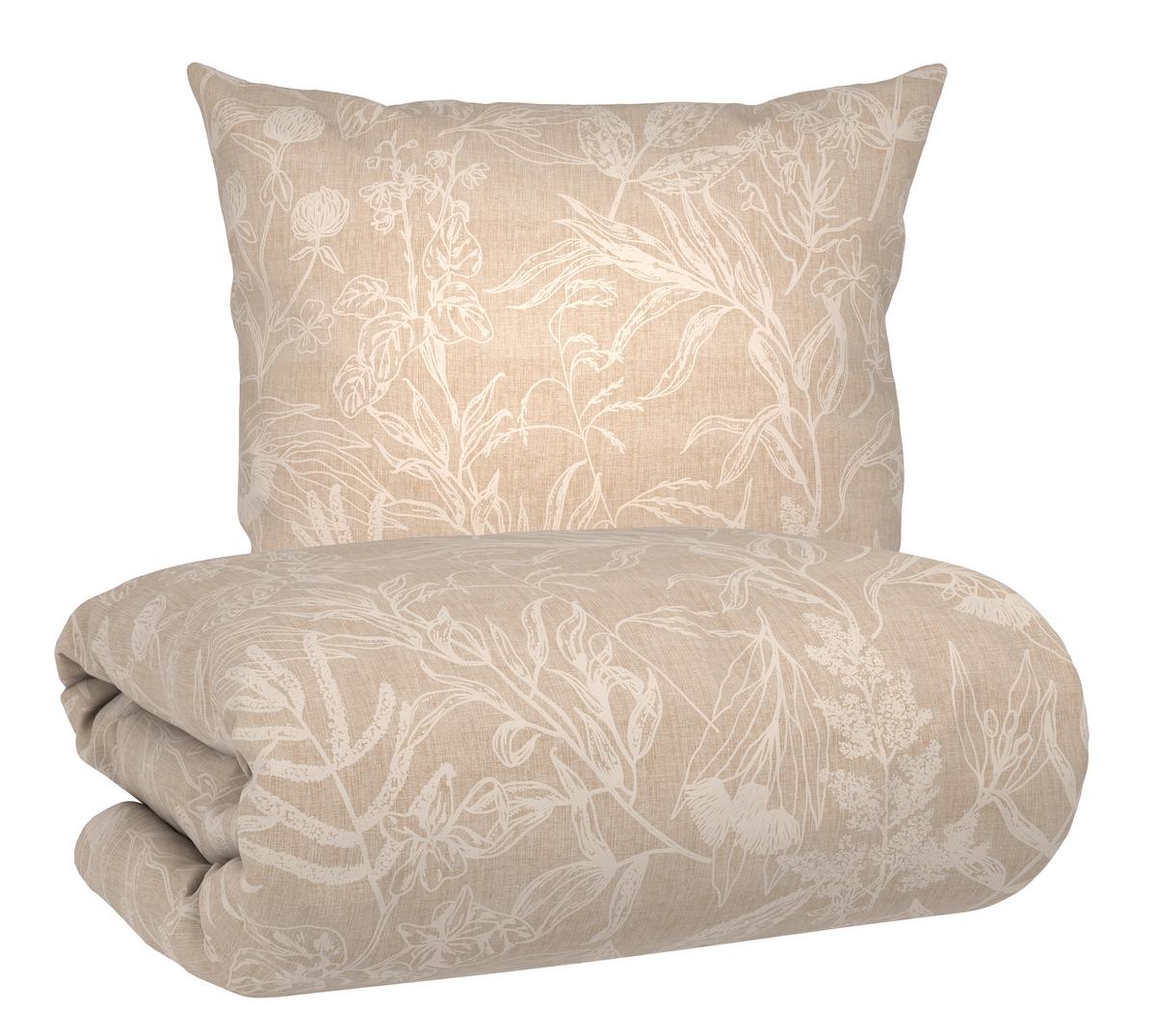 Bettwäsche Tylpur Beige ca. 135x200cm - Beige, Textil (135/200cm) - Mömax
