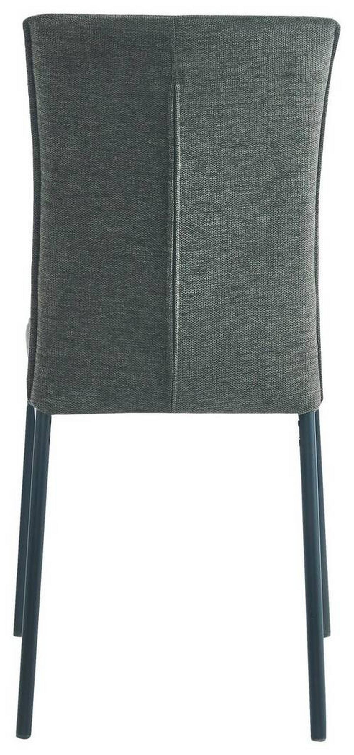 KRZESŁO JORDAN  -EXKLUSIV- - zielony/czarny, Design, metal/tkanina (44/95/57cm) - Carryhome