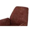 STOL MED ARMSTÖD QUEENS - vinröd/svart, Design, metall/textil (60/89/64cm) - Mömax