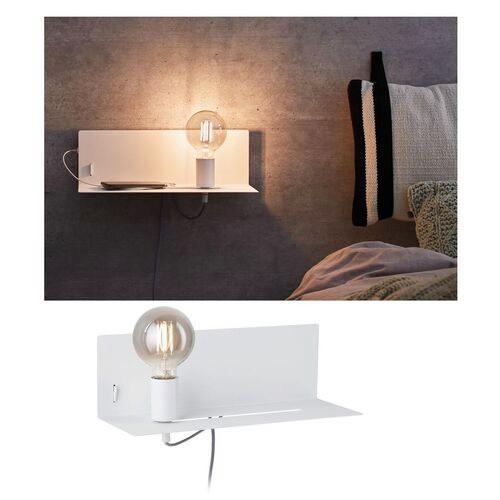 Wandleuchte Devara in Weiß max. 40 Watt - Weiß, LIFESTYLE, Metall (40/13cm) - Paulmann