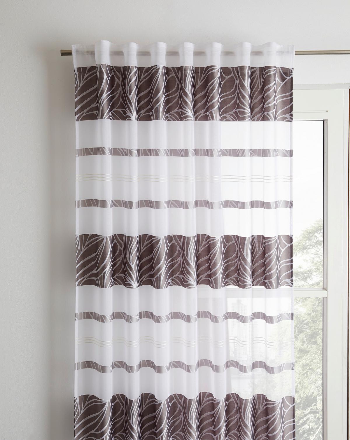 Fertigvorhang Anita Grau 140x245cm - Grau, Konventionell (140/245cm) - Modern Living