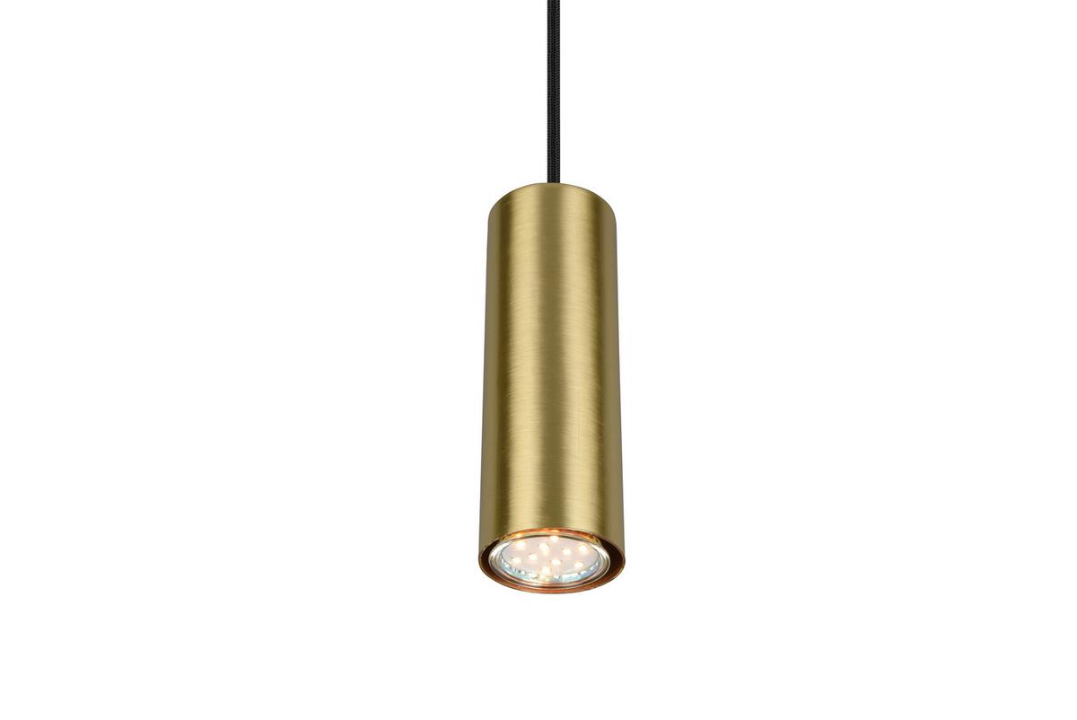 Hängeleuchte Duoline Marley in Messingfarben max. 25 Watt - Messingfarben, Design, Metall (6/180cm) - Trio Leuchten