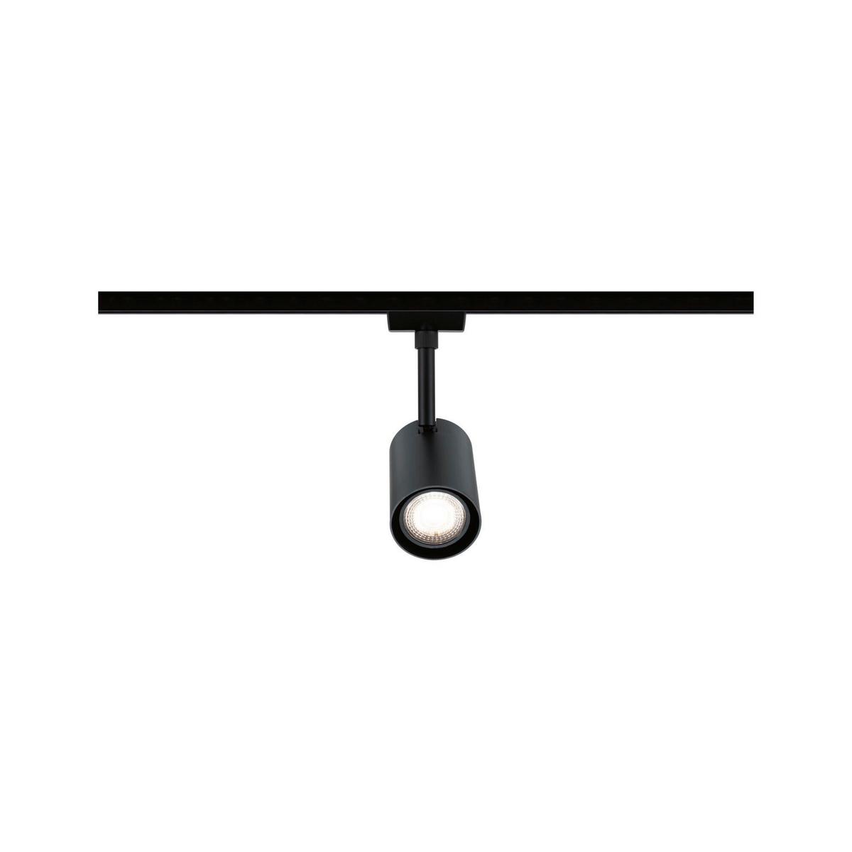 Schienensystem-Strahler Urail Luxe Schwarz max. 10 Watt - Schwarz, Basics (6,5/6,5/16,3cm) - Paulmann