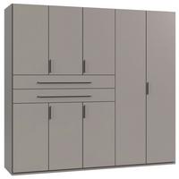 Ormar S Klasičnim Vratima Lumio - sivo-bež, Konvencionalno (225/208/65cm) - Modern Living