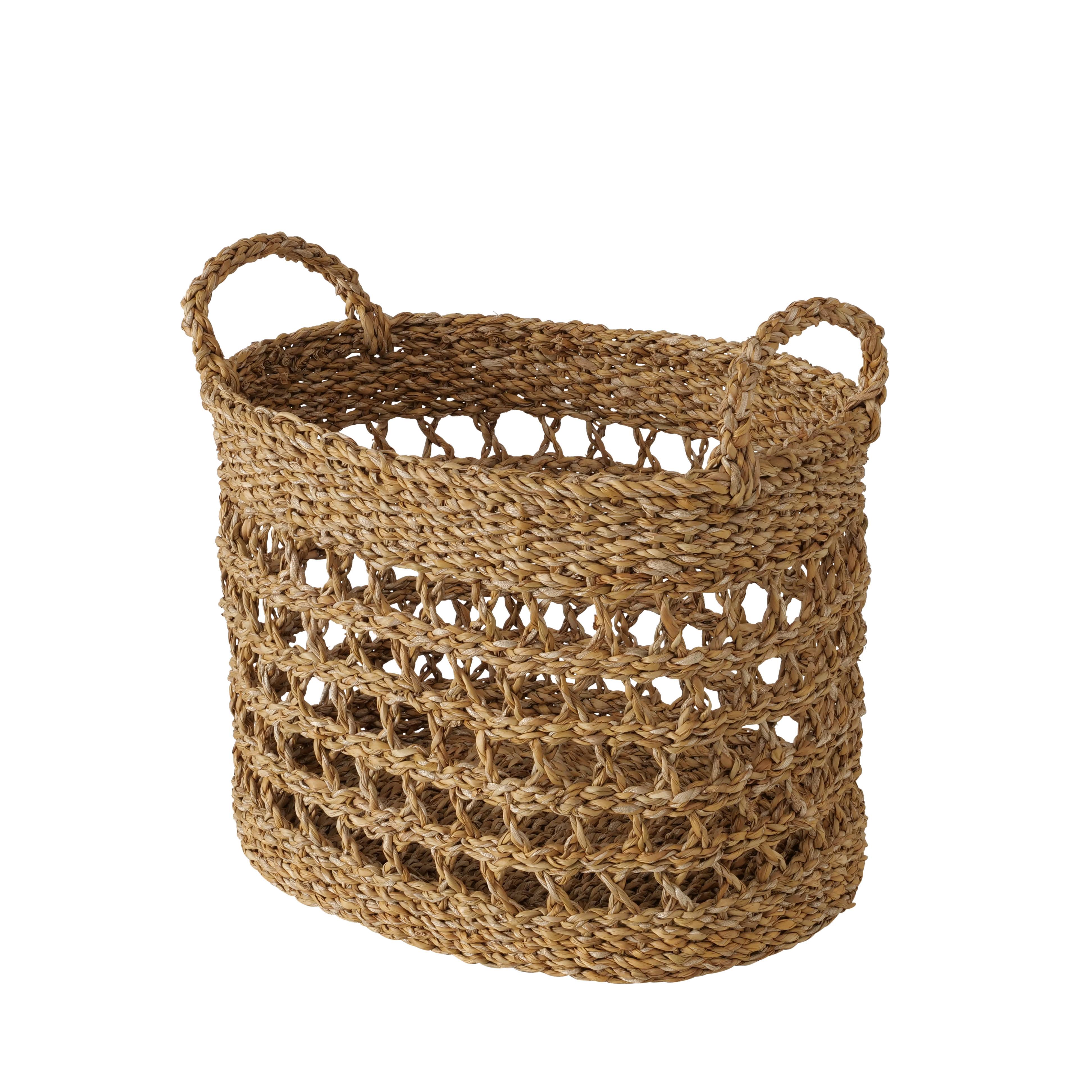 Košara Sindo - prirodne boje, Konvencionalno, prirodni materijali (36/26,5/34cm) - Mömax