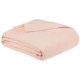 Decke Alice Hellrosa 150x180cm - Hellrosa, ROMANTIK / LANDHAUS, Textil (150/180cm) - ZANDIARA