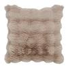 Fellkissen Bella Taupe ca. 45x45cm - Taupe, MODERN, Textil (45/45cm) - Premium Living