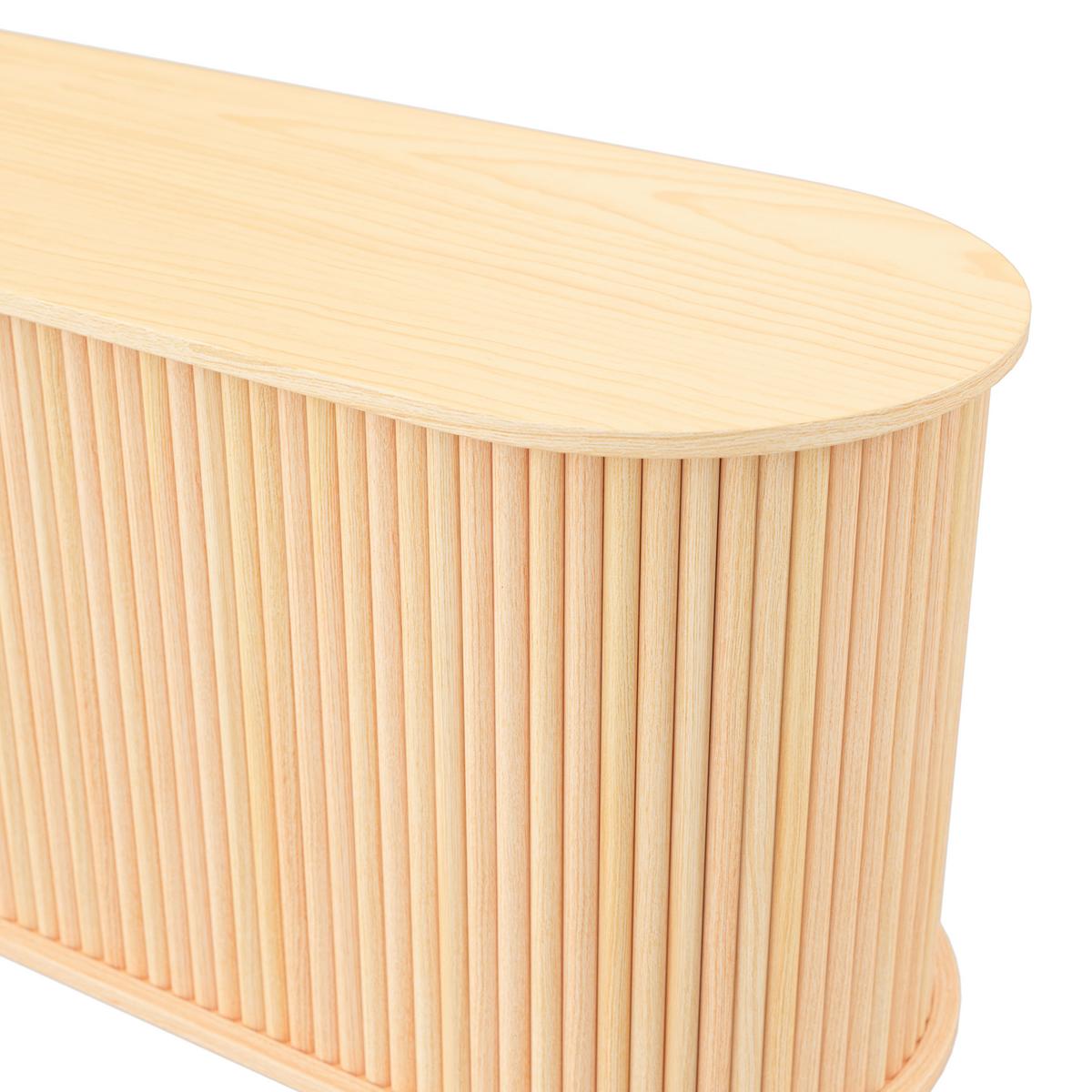 Sideboard Ennio Eichefarben Echtholz/MDF - Eichefarben, MODERN, Holz/Holzwerkstoff (160/80/40cm) - Bessagi Home