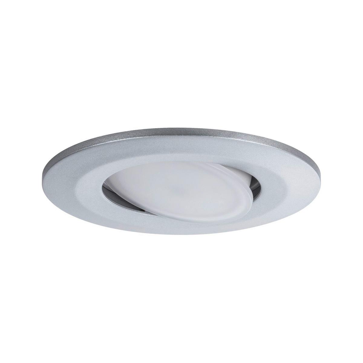 LED-Deckenleuchte Calla IP65 in Chromfarben max. 6 Watt - Chromfarben, Basics, Kunststoff (9cm) - Paulmann