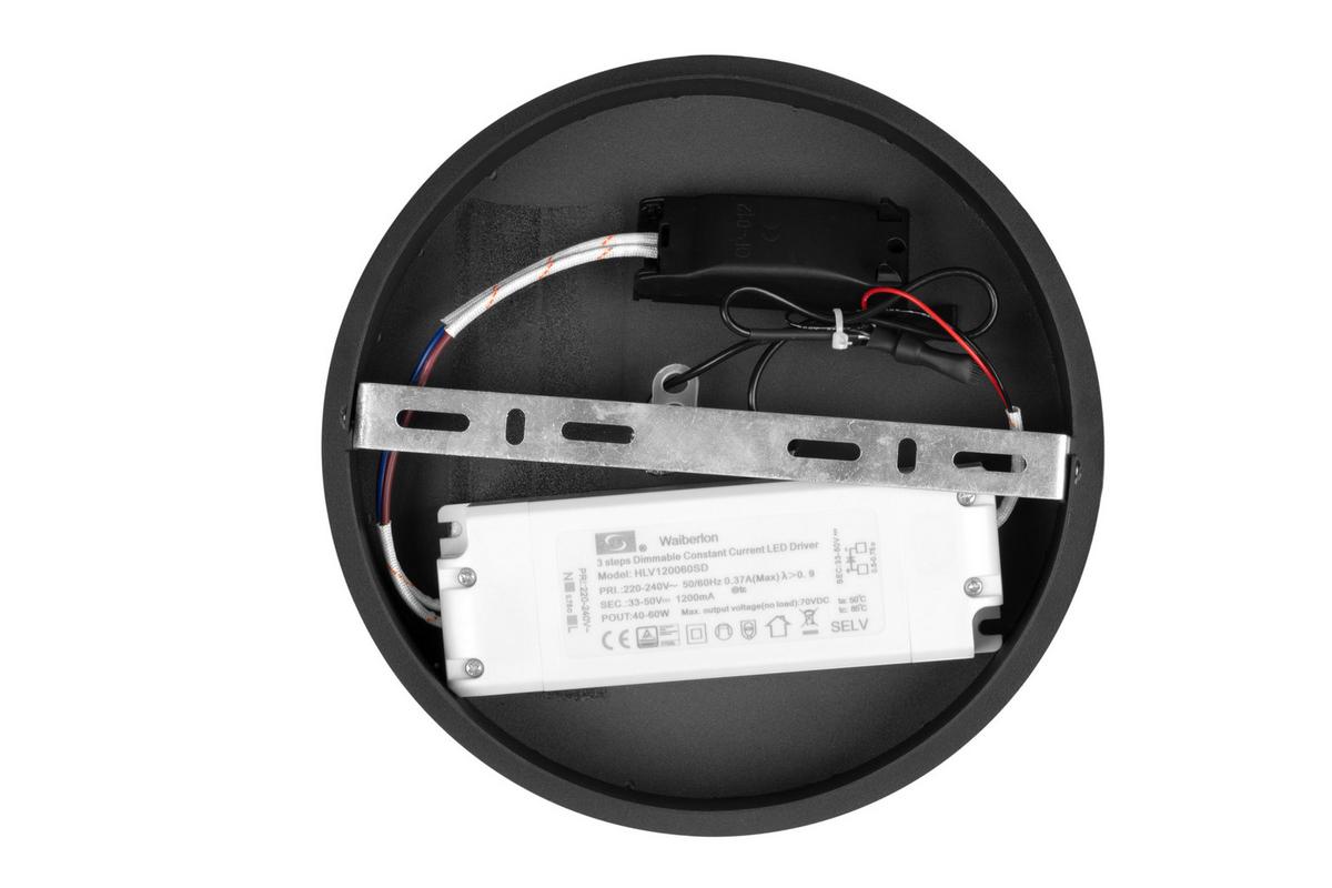 LAMPA WISZĄCA LED AERO *DK* - czarny, Design, metal (45/150cm) - Dieter Knoll