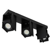 Reflektor Rory - črna, Design, kovina (43,4/8,4/15,7cm) - Globo