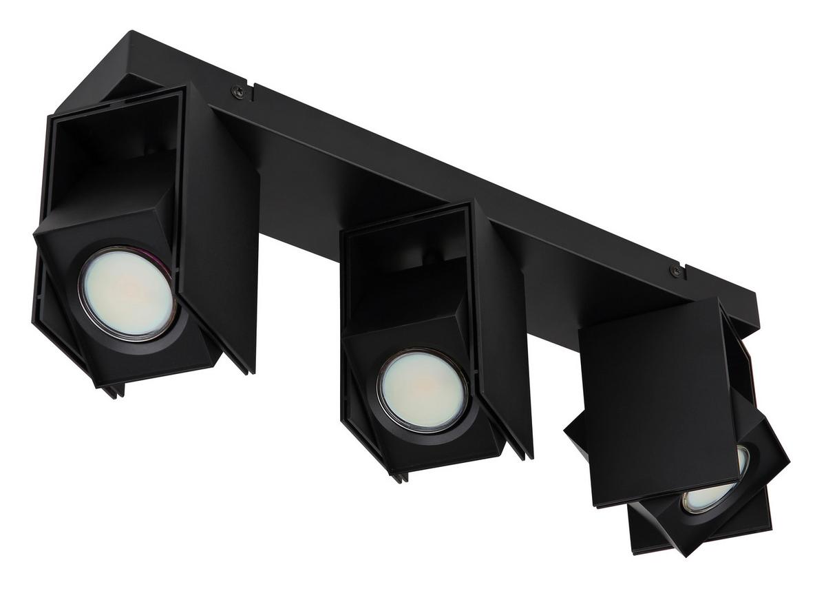 Reflektor Rory - črna, Design, kovina (43,4/8,4/15,7cm) - Globo