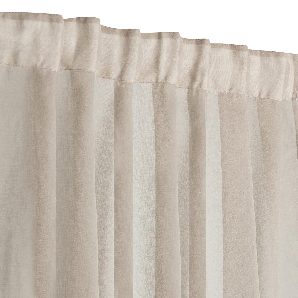 ZASŁONA GOTOWA 0160808 3 IN 1 LIM-HOME BEIGE - beżowy, Basics, tkanina (140/240cm)