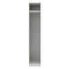 GARDEROBSSTOMME UNIT -BASED- - vit, Modern, trämaterial (45,6/242,2/56,5cm) - Based