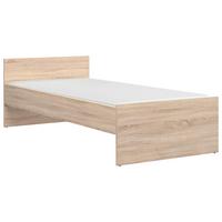 Bett Nepo Plus ca. 90x200 cm Sonoma Eiche - Sonoma Eiche, MODERN, Holz/Holzwerkstoff (90/200cm) - MID.YOU