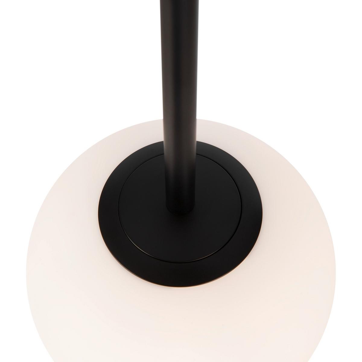Pendelleuchte Basic Form Schwarz max. 40 Watt - Schwarz/Weiß, Trend, Glas/Metall (15/180cm) - MAYTONI