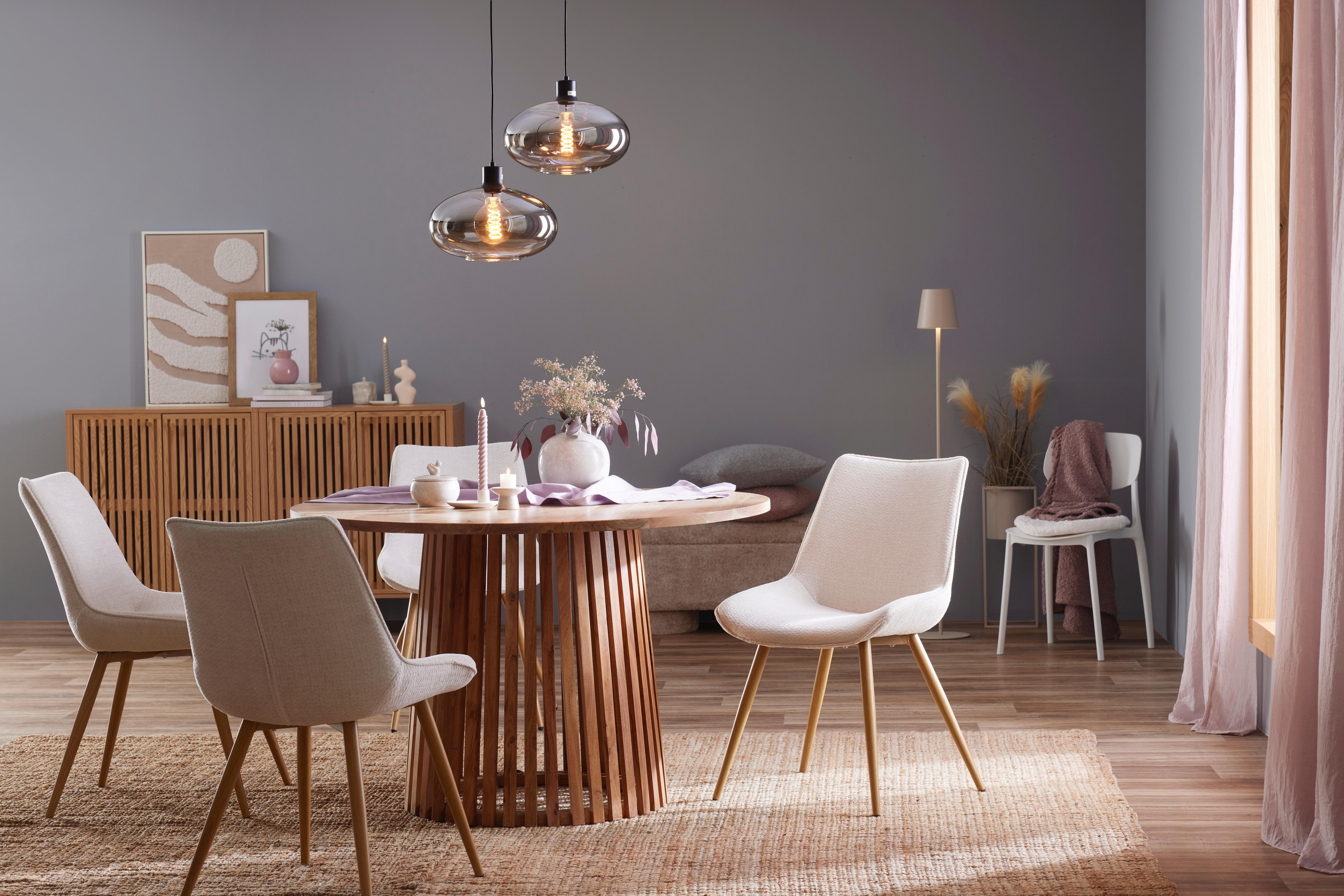 Viseča Svetilka Tipo - črna, Moderno, kovina/steklo (30/120cm) - Mömax