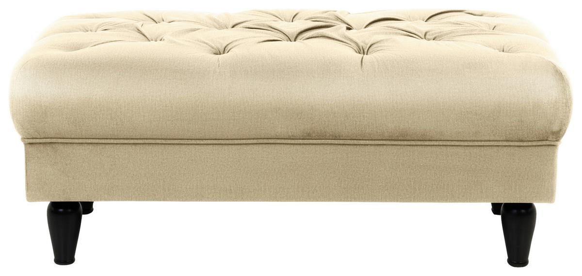 TABURET CUPIDO - bej, Design, textil (110/44/56cm) - Mömax
