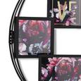 Wanddeko Flowers in Schwarz - Schwarz, Metall (42cm) Wanddeko Flowers in Schwarz - Schwarz, Metall (42cm)