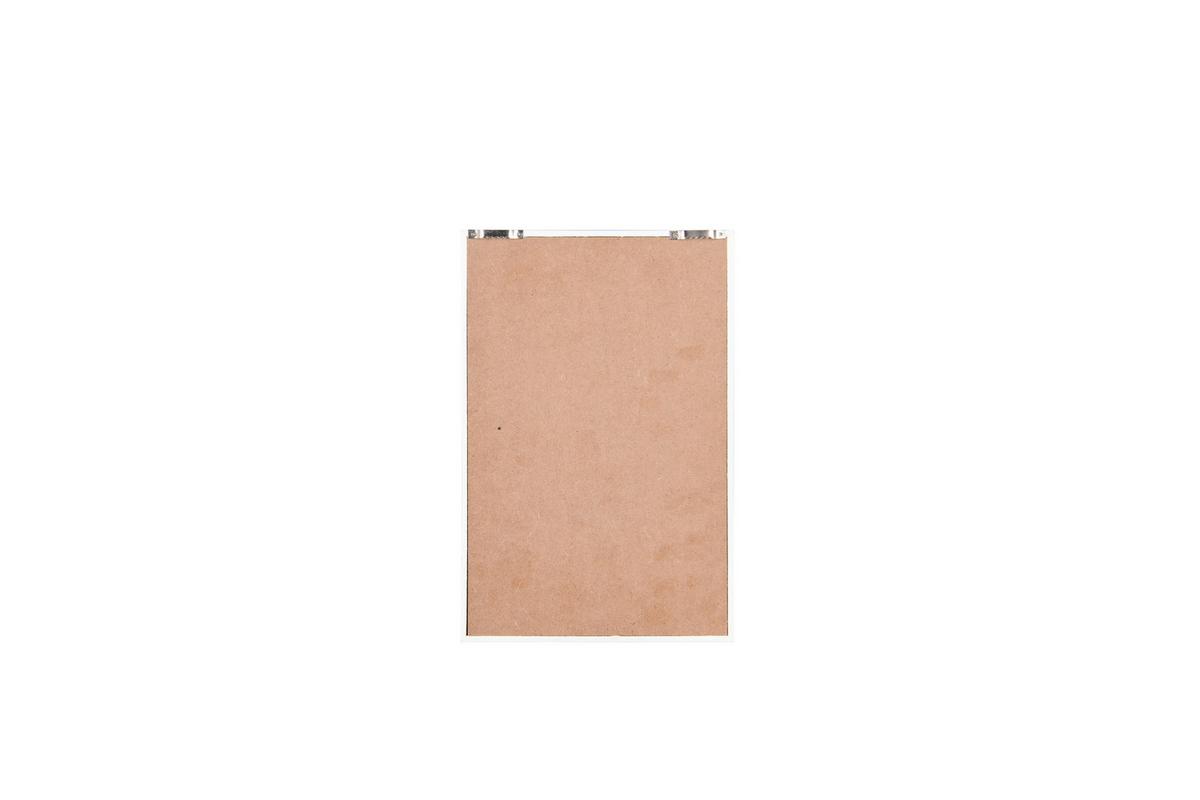 Kulcstartó Tábla Saskia - fehér/szürke, Konventionell, faalapú anyag (20/30/3cm)