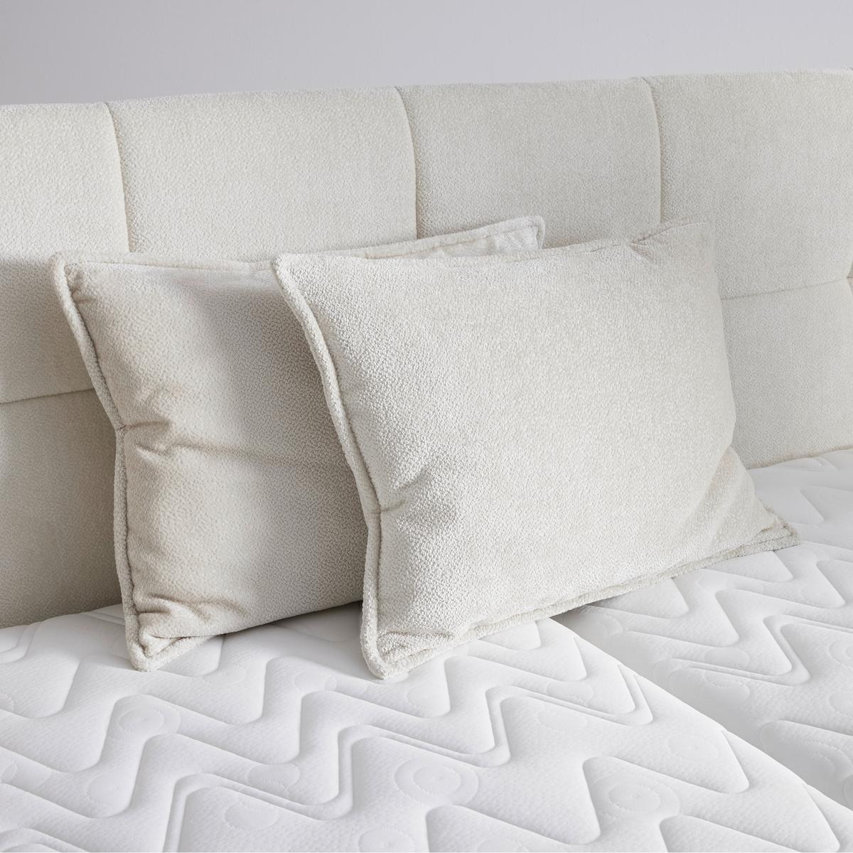 Okrasna Blazina Lea L, 2 Kosa - krem barve, tekstil (62/47cm) - Premium Living