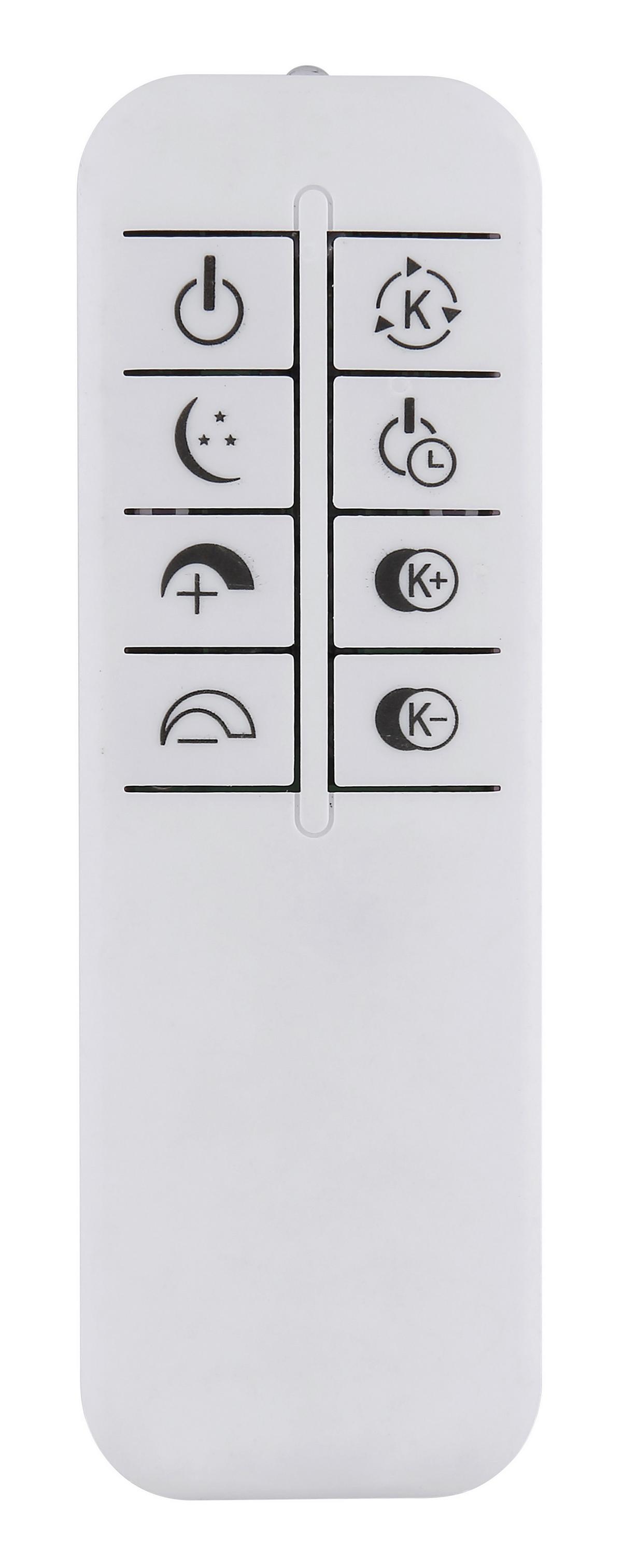 LED-DECKENLEUCHTE 48042-60A  JAYDEN - clair/gris clair, Design, métal/matière synthétique (55/6cm) - Globo