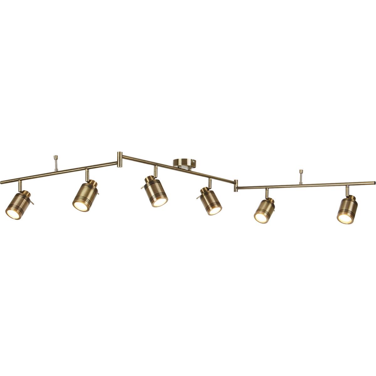 Mennyezeti Lámpa Samson 6lt 6606ab - Konventionell, üveg/fém (19,5/13/180cm)