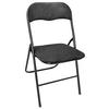 KLAPPSTOL WALTER II -SB- - svart, Klassisk, metall/textil (44/78/45,5cm) - Mömax